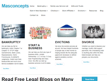 Tablet Screenshot of masconcepts.com